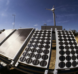 Solar panels © Richard McLellan / WWF-Canon